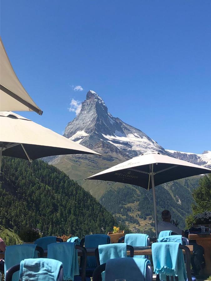 Appartement Au Centre De Zermatt Buitenkant foto