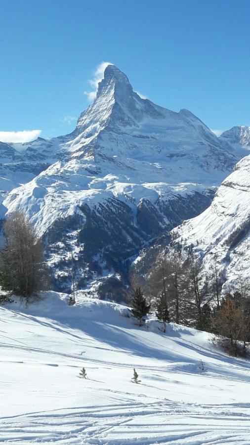 Appartement Au Centre De Zermatt Buitenkant foto