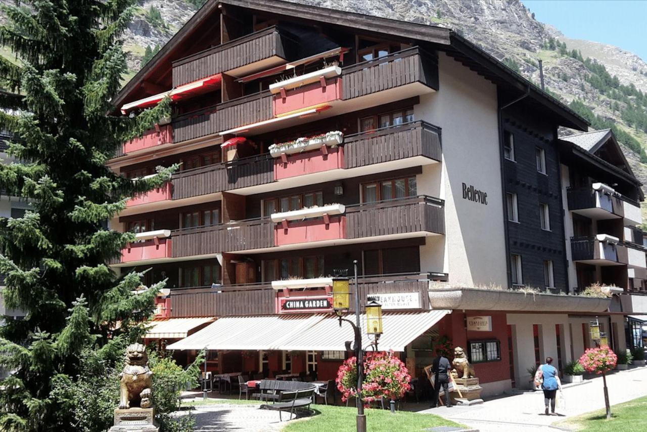 Appartement Au Centre De Zermatt Buitenkant foto